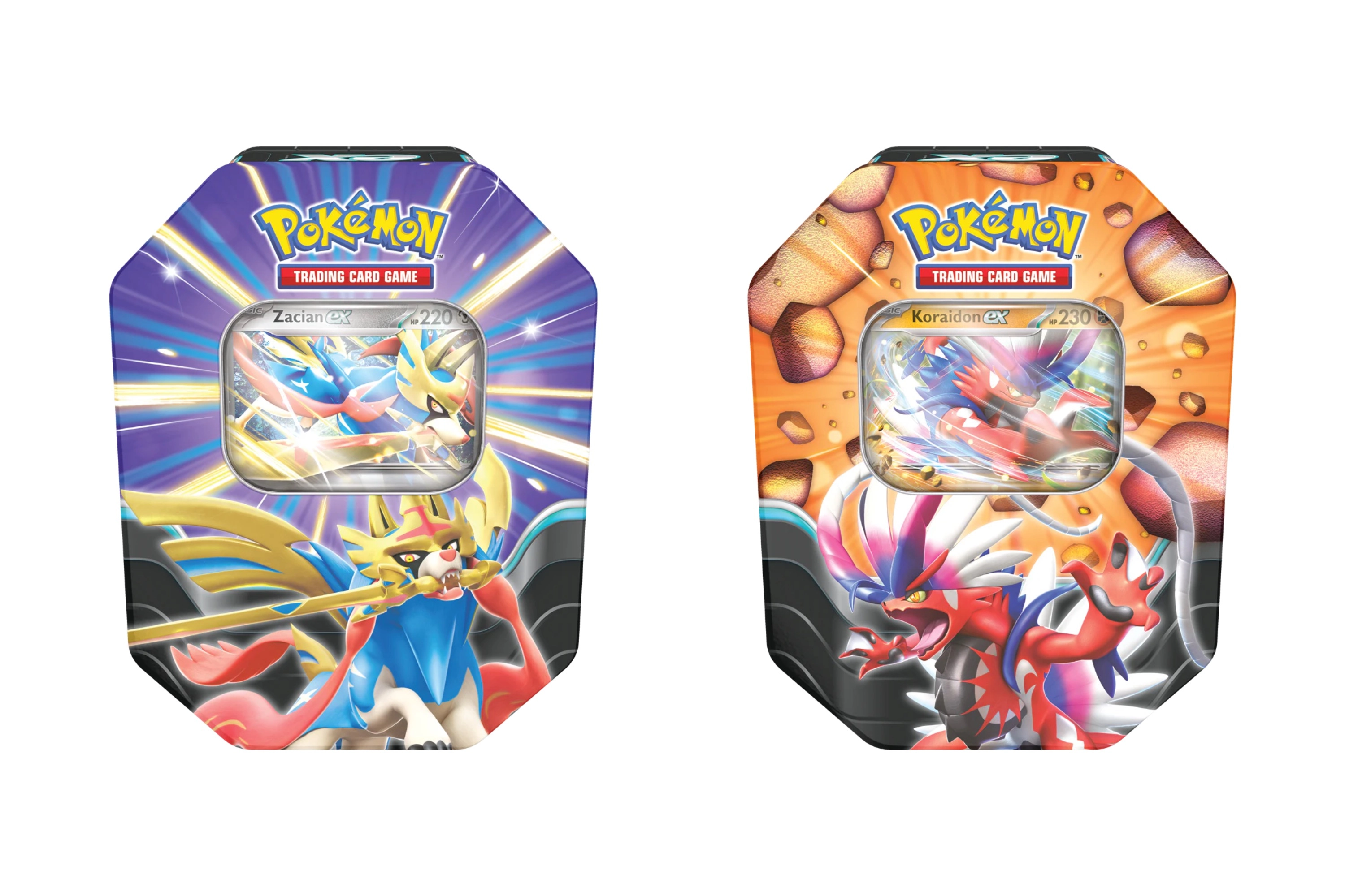 pokmon trading card game slashing legends tin zacian packs Pokemon TCG: - ex Slashing Legends Tin Revealed |