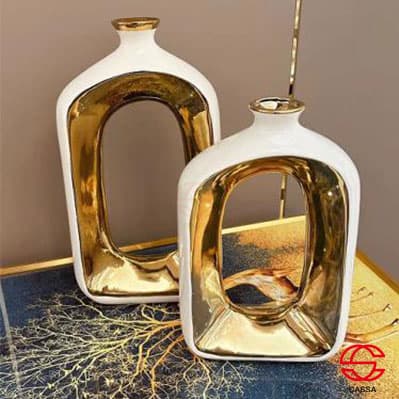 Gold Series Vase Display For Living Room Entry Hallway Decoration 4 Popup-Product-Image