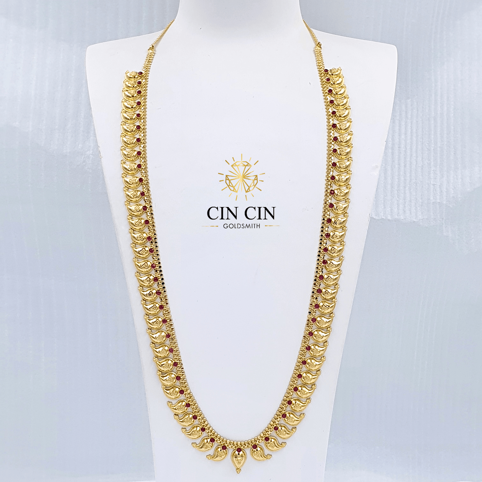 916 Gold Chain Malai Panjang- Mangga Malai