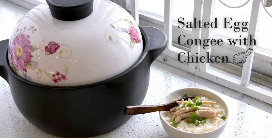 Salted Egg Congee wi
