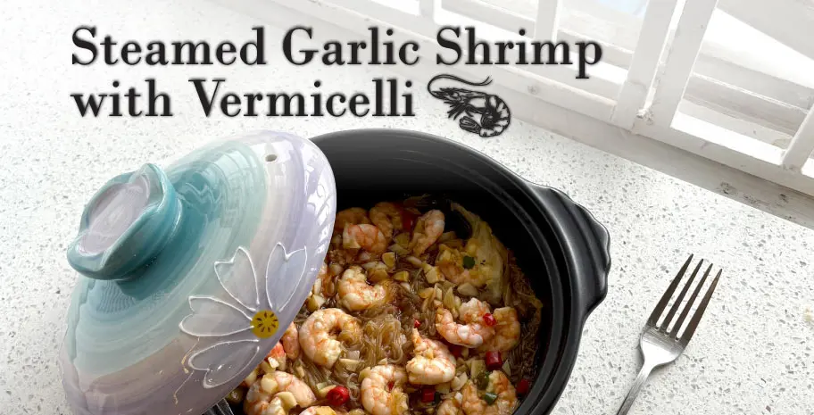 Sreamed Garlic Shrim