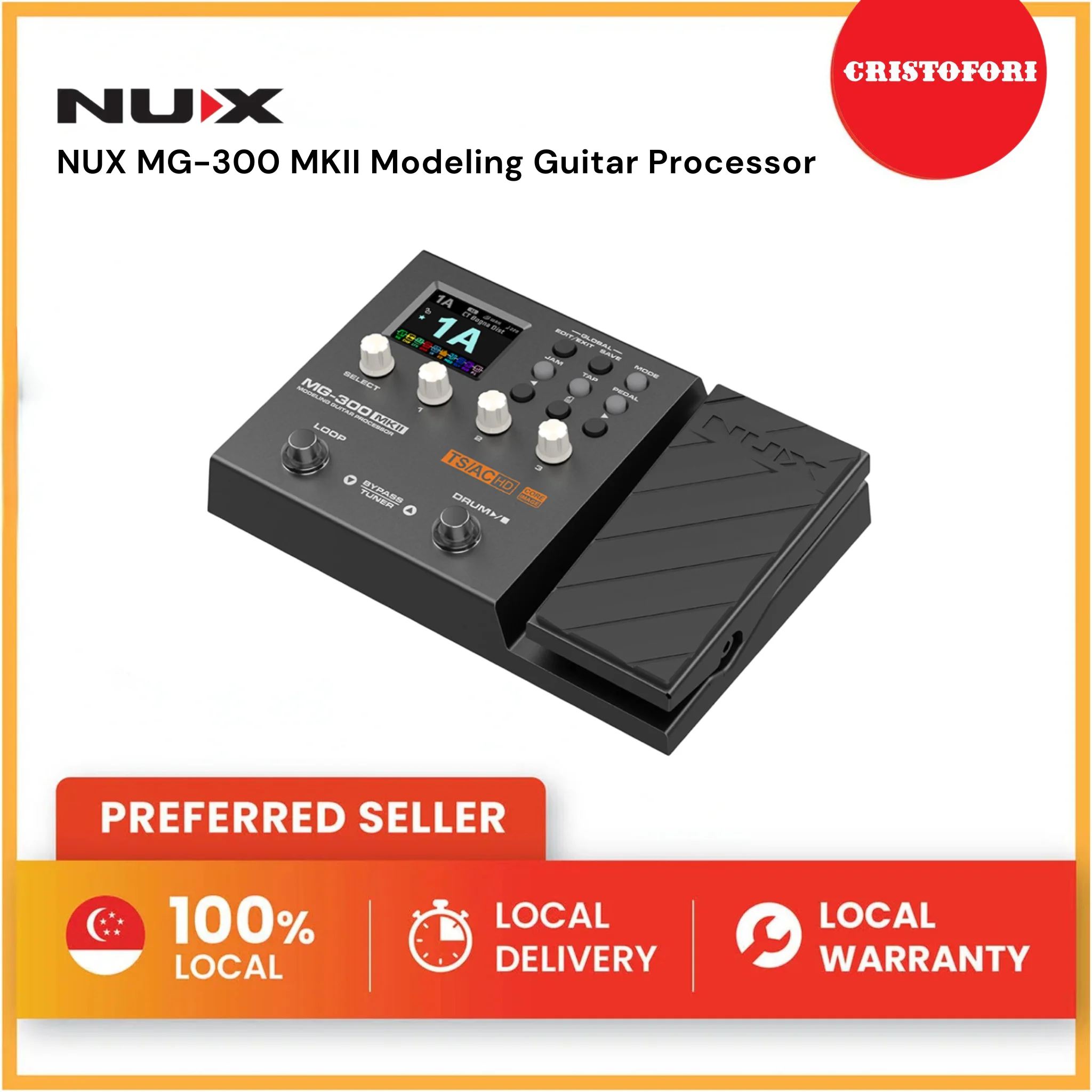 NUX MG-300 MKII Mode