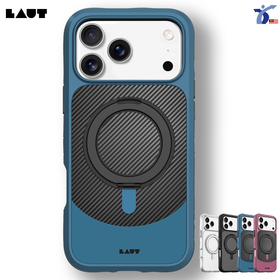 LAUT CARBON MATTER Phone Case compatible for iPhone 17 Series (Magnetic) | Distexpress Malaysia LAUT CARBON MATTER Phone Case compatible for iPhone 17 Series (Magnetic) | Distexpress Malaysia