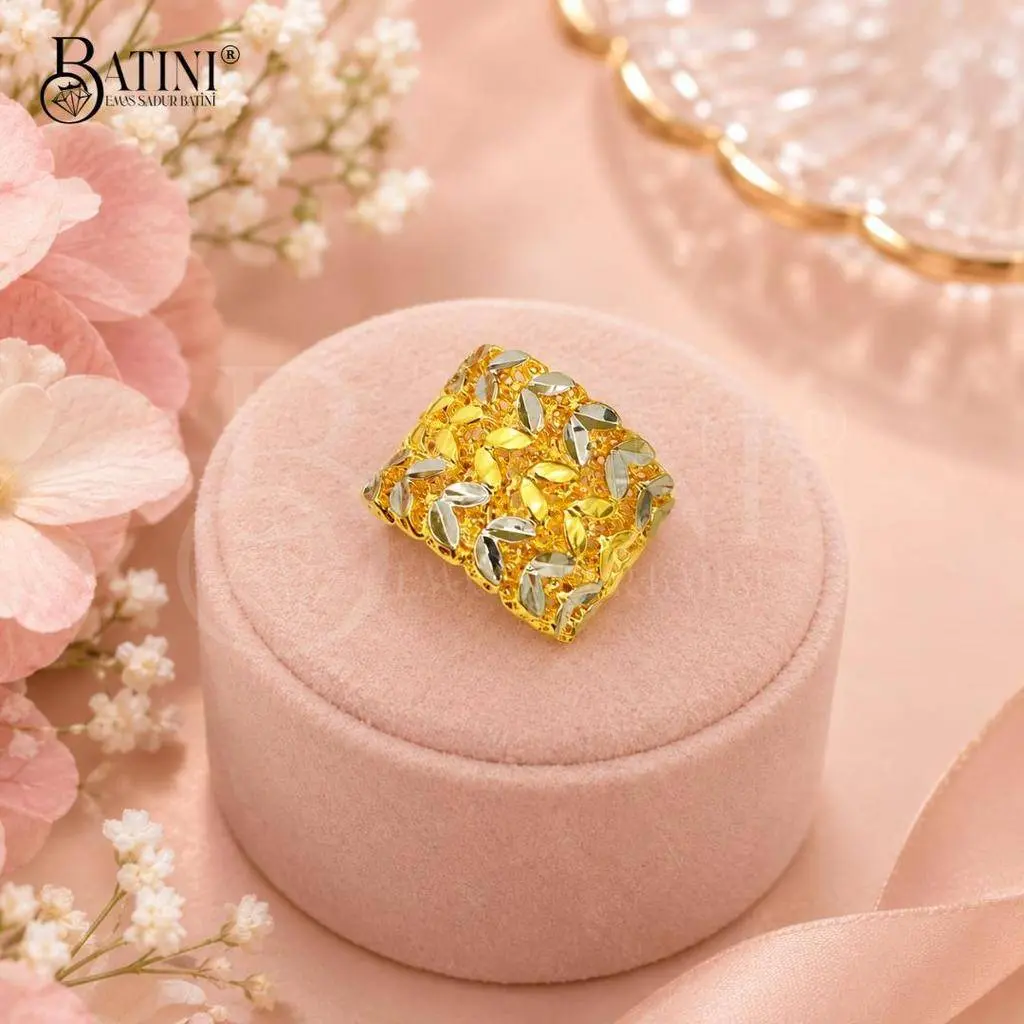 Cincin Bunga Padi Em-1