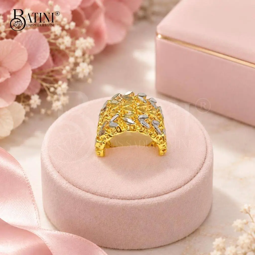 Cincin Bunga Padi Em-2