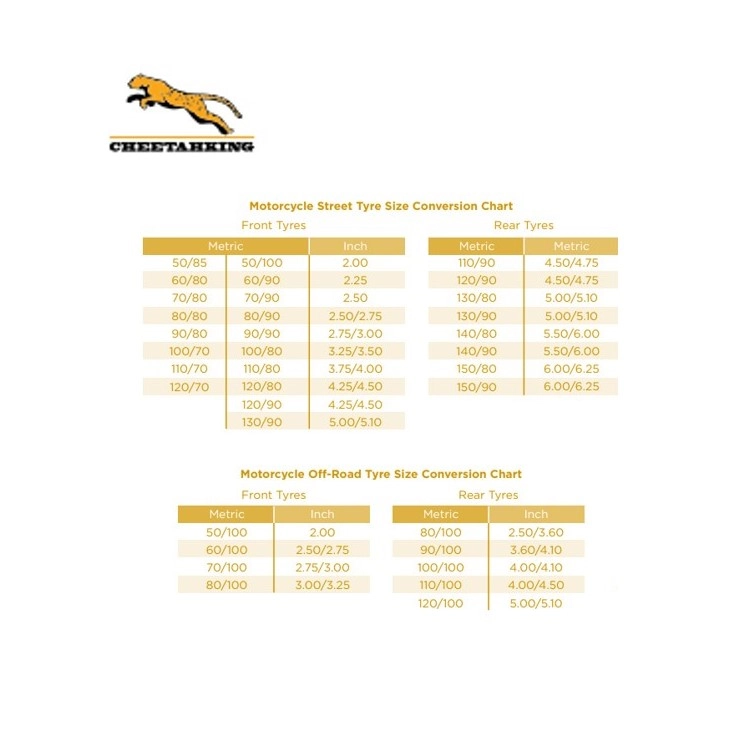 TAYAR CHEETAHKING KIN100 *DUNLOP TT100* 70/90-17, 80/90-17
