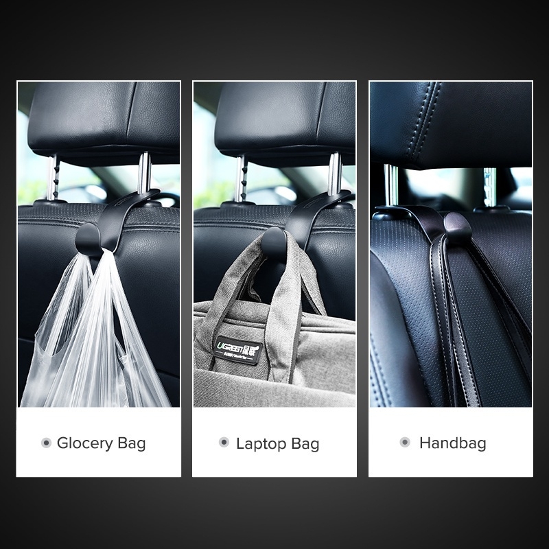 UGREEN 2Pcs per set Car Back Seat Headrest Hanger Holder Hooks