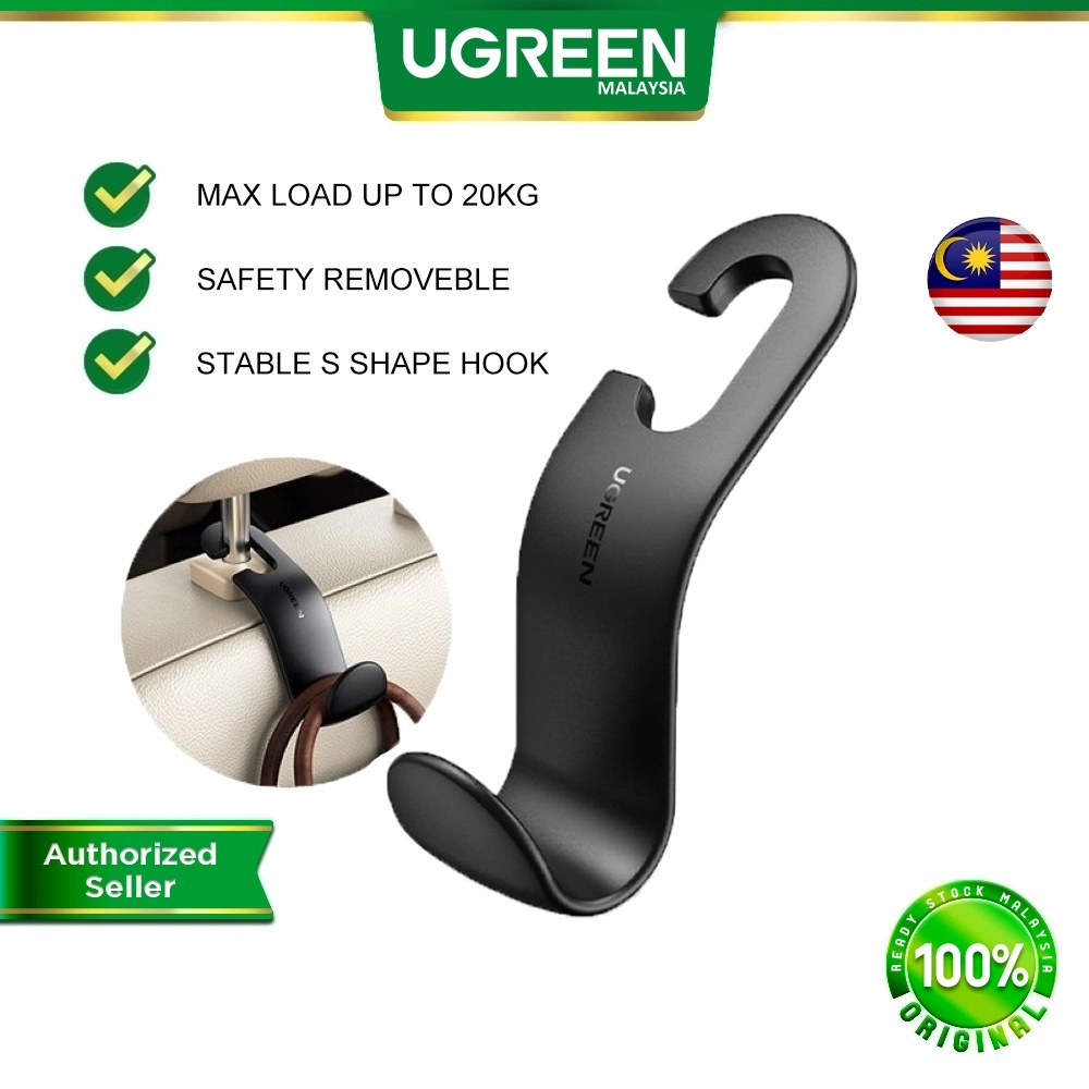 Car Headrest Hook Seat Back Hanger for Bag Handbag... - Grandado Car Headrest Hook Seat Back Hanger for Bag Handbag... - Grandado