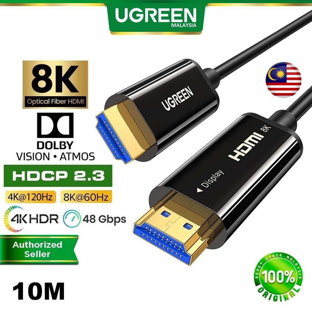 UGREEN 8K HDMI Fiber Optic Cable HDMI Dynamic HDR 8K 60Hz 4K