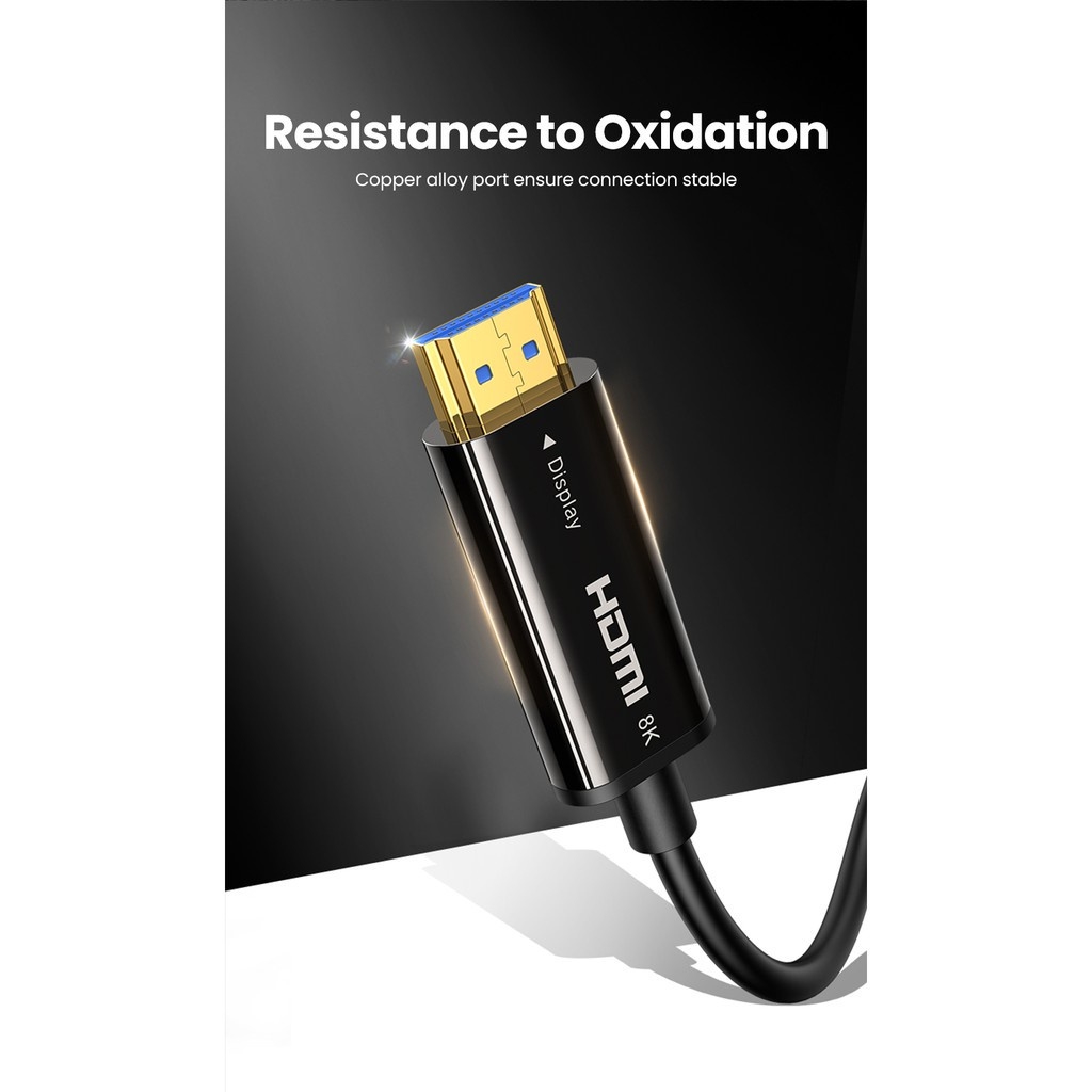 UGREEN 8K HDMI Fiber Optic Cable HDMI Dynamic HDR 8K 60Hz 4K