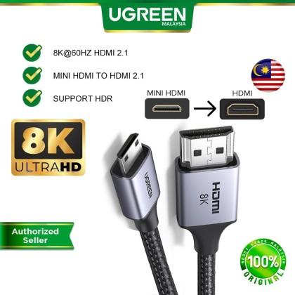 UGREEN Mini HDMI to HDMI 8K 60Hz HDR HDCP 3D Dolby Audio