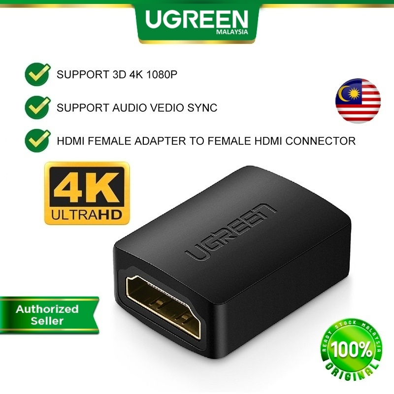 UGREEN Coupler 4K HDMI Adapter Female to Female HDMI Connector