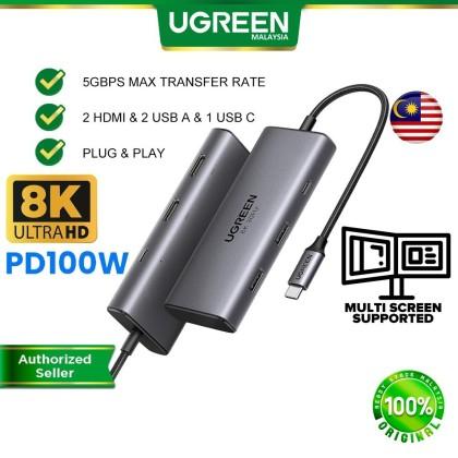 UGREEN Thunderbolt to Dual HDMI Ports Adapter Converter 8K 30Hz