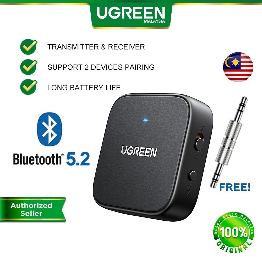 UGREEN Bluetooth Audio Transmitter Receiver in Wireless