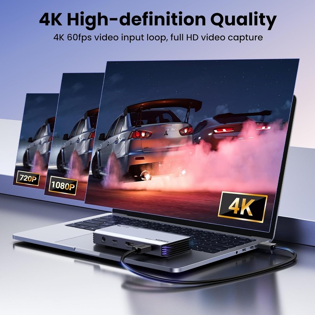 UGREEN HDMI Video Capture Card Ultra HD 4K60Hz 1080P240Hz Ultra
