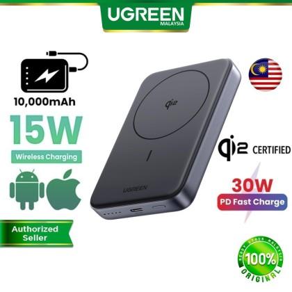 UGREEN 10000mAh 15W Wireless Power Bank Qi2 Magnetic Powerbank 30W