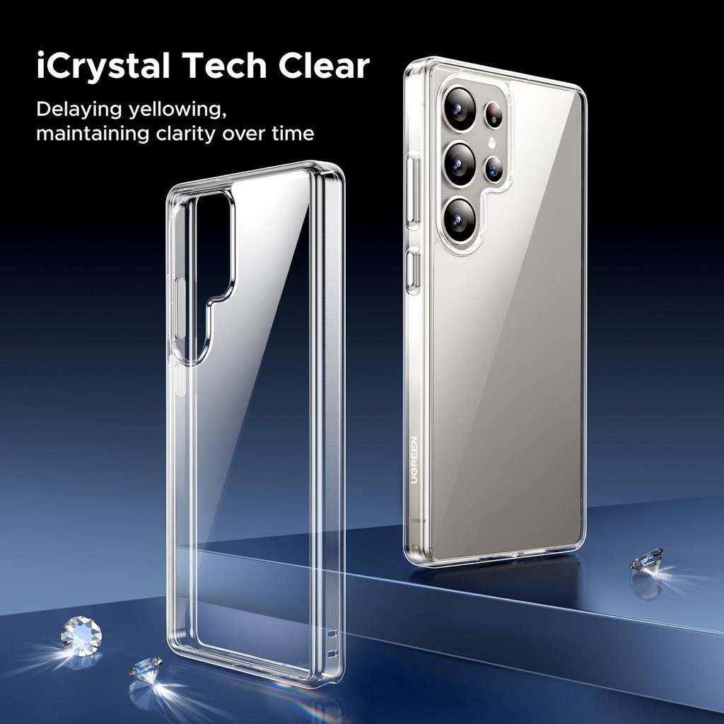 UGREEN Samsung Galaxy S25 Series Clear Soft Case Shockproof