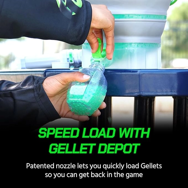 Gel Blaster Gellet Depot Collapsible Ammo Tub | Fast Loader, Strainer ...