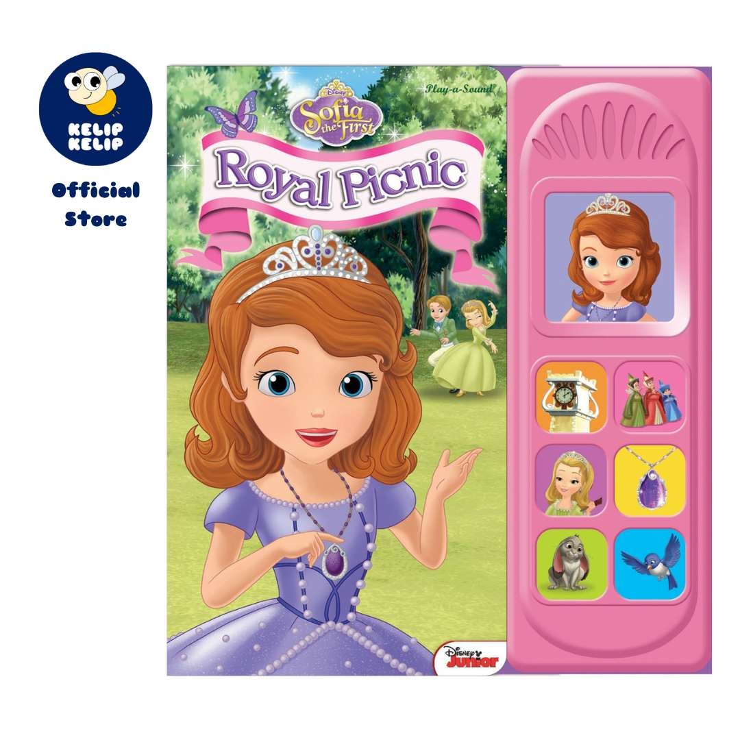 Sofia the First Royal Picnic Sound Book for Kids to Read