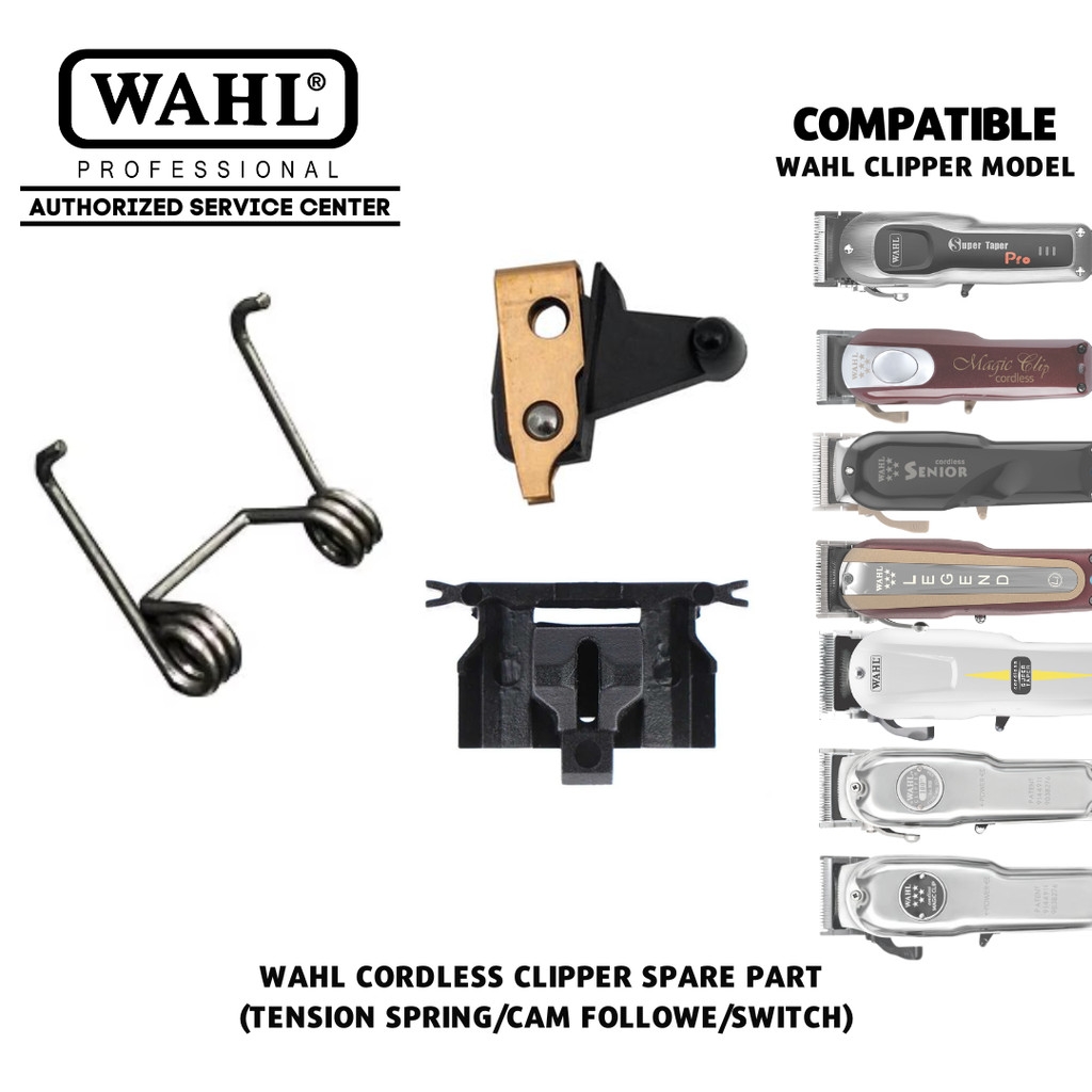 WAHL CORDLESS HAIR CLIPPER SPARE PART BARBERSHOP