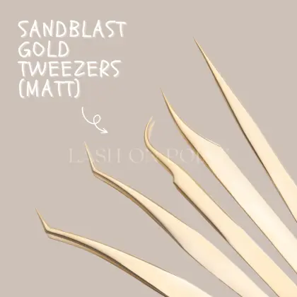 Sandblast Gold Tweez-1