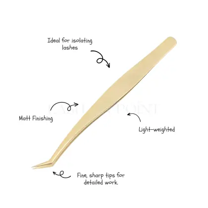 Sandblast Gold Tweez-2