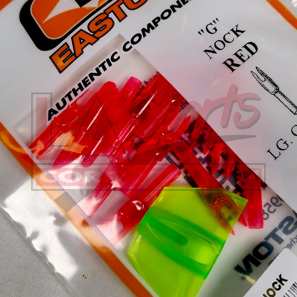 Easton G Push-In Arrow Nocks - Large Groove - Foto 2