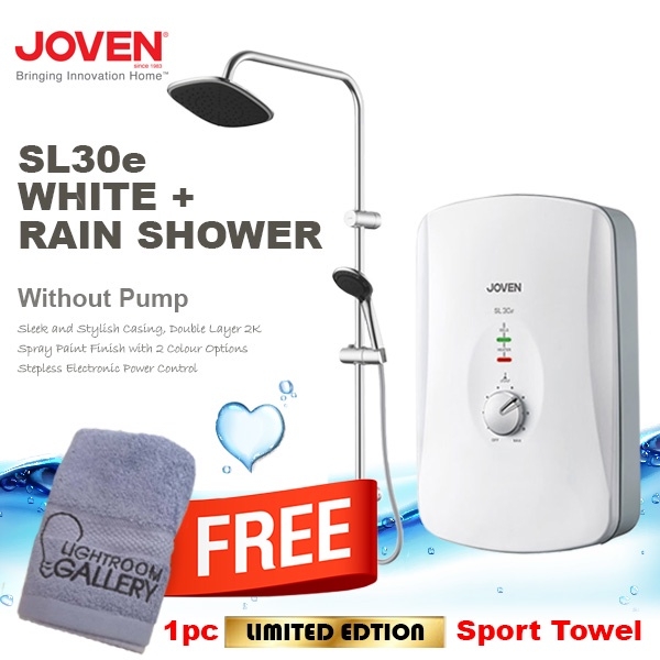 SL30e Joven Instant Water Heater (Without Pump)