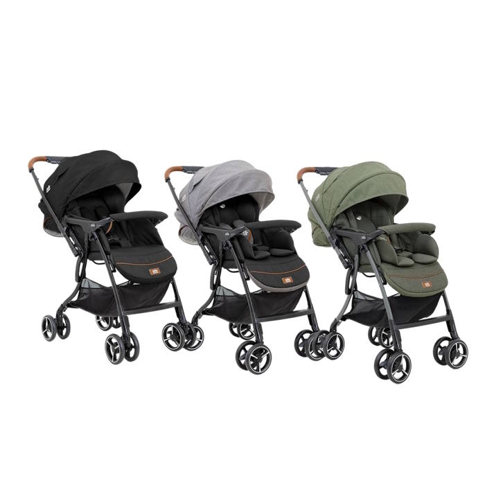 Joie Baggi 4WD Drift — 4‑Wheel Agile Stroller for Newborns