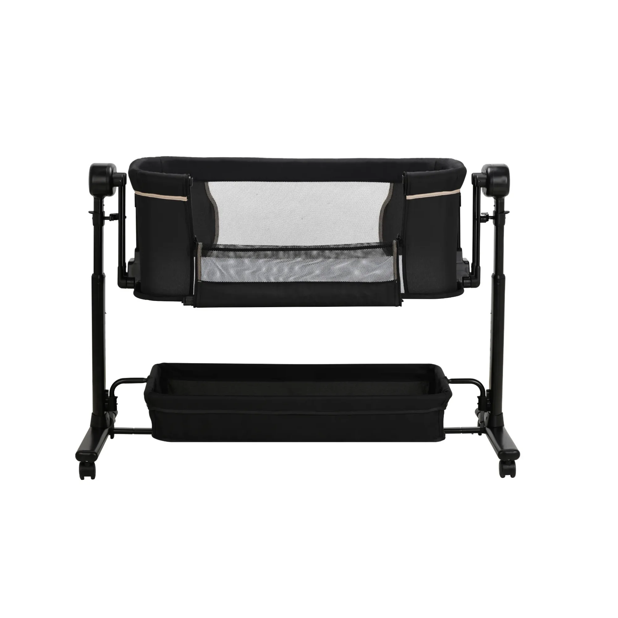 Crolla Anya baby electric swing crib bedside cot with bluetooth and anti reflux design
