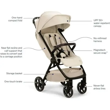 Nuna TRVL LX BMW stroller luxury foldable travel stroller Malaysia-2