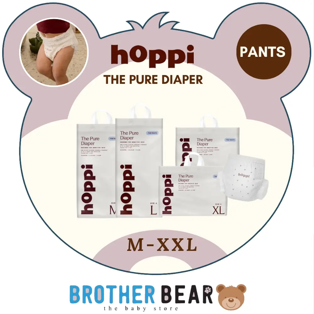 Hoppi The Pure Baby Diaper Pants with CLOUDEX Core System and Dermatest Certified Protection-2