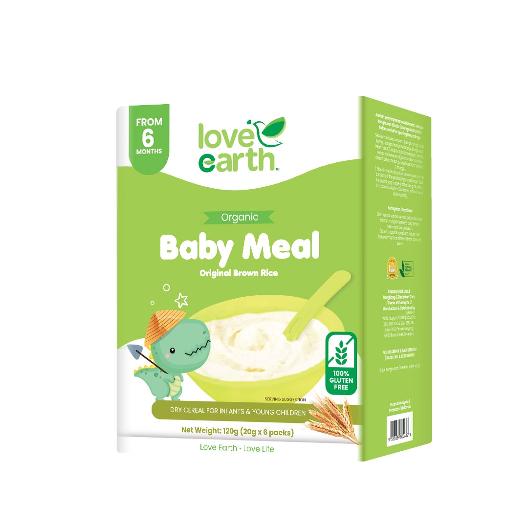 Brown Rice Best First Cereal For Infants Organic Baby Meal (6