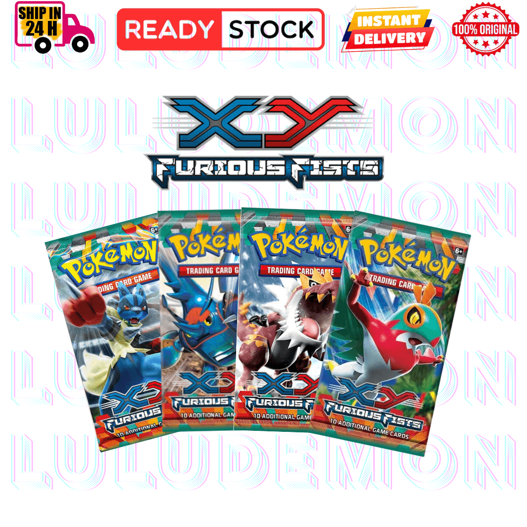 XY03 Furious Fists Booster Pack (English) | Luludemon Collectibles | Malaysia Pokemon Trading Cards Shop XY03 Furious Fists Booster Pack (English) | Luludemon Collectibles | Malaysia Pokemon Trading Cards Shop