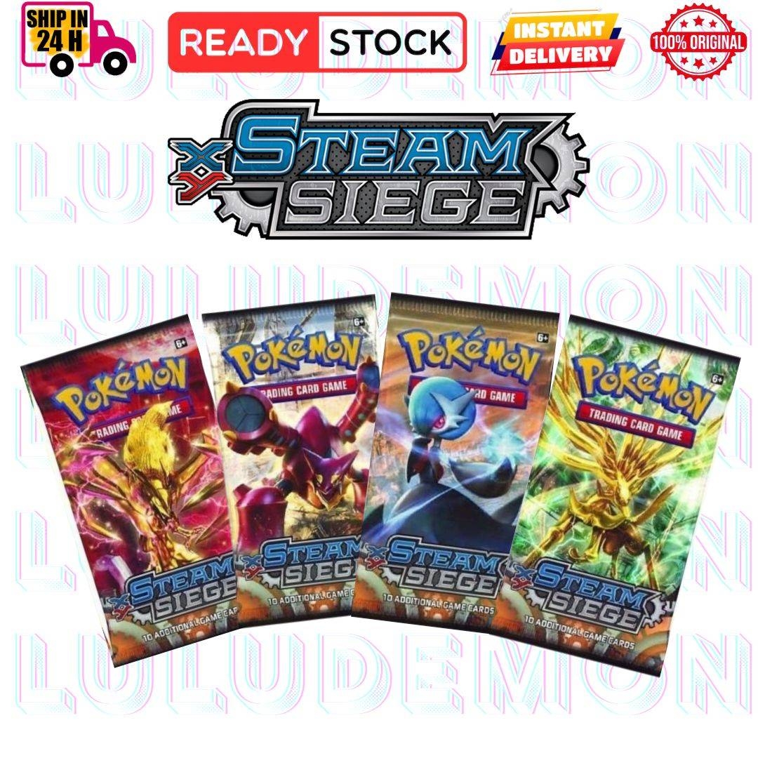 XY11 Steam Siege Booster Pack (English) | Luludemon Collectibles | Malaysia Pokemon Trading Cards Shop XY11 Steam Siege Booster Pack (English) | Luludemon Collectibles | Malaysia Pokemon Trading Cards Shop