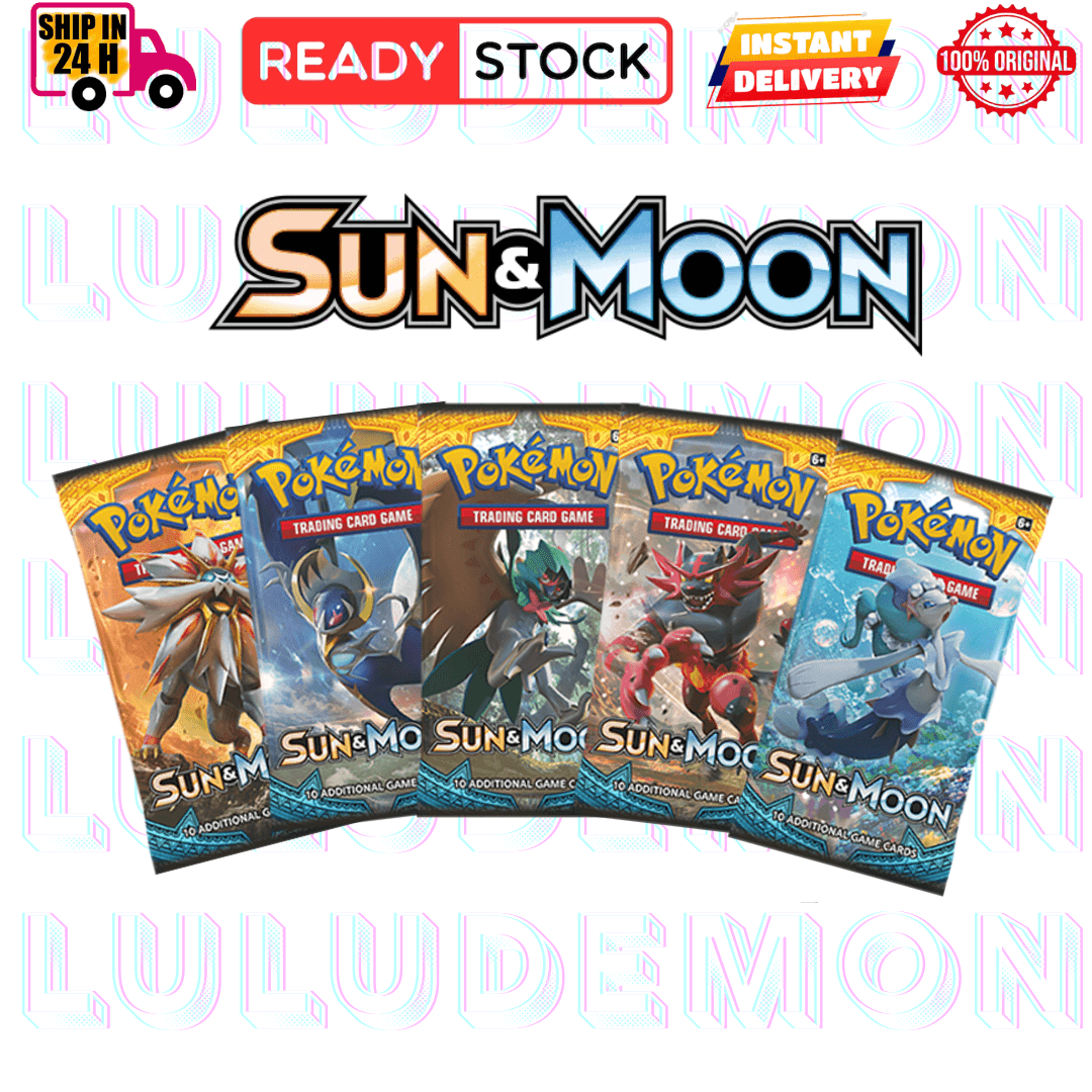 SM01 Sun & Moon Base Set Booster Pack (English) | Luludemon Collectibles | Malaysia Pokemon Trading Cards Shop SM01 Sun & Moon Base Set Booster Pack (English) | Luludemon Collectibles | Malaysia Pokemon Trading Cards Shop