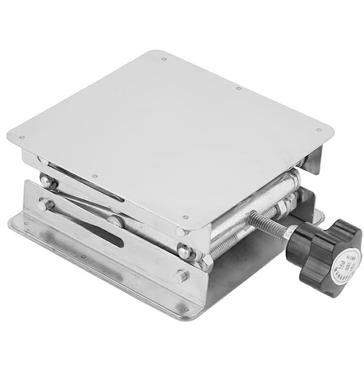Lab Lift Stand Rack Scissor La-ser Level Holder Lab Lifter Regolabile In Lega di Alluminio Lab Piattaforma di Sollevamento 3.5x3.3 Piattaforma di sollevamento da laboratorio Lab Lift Stand Rack Scissor La-ser Level Holder Lab Lifter Regolabile In Lega di Alluminio Lab Piattaforma di Sollevamento 3.5x3.3 Piattaforma di sollevamento da laboratorio