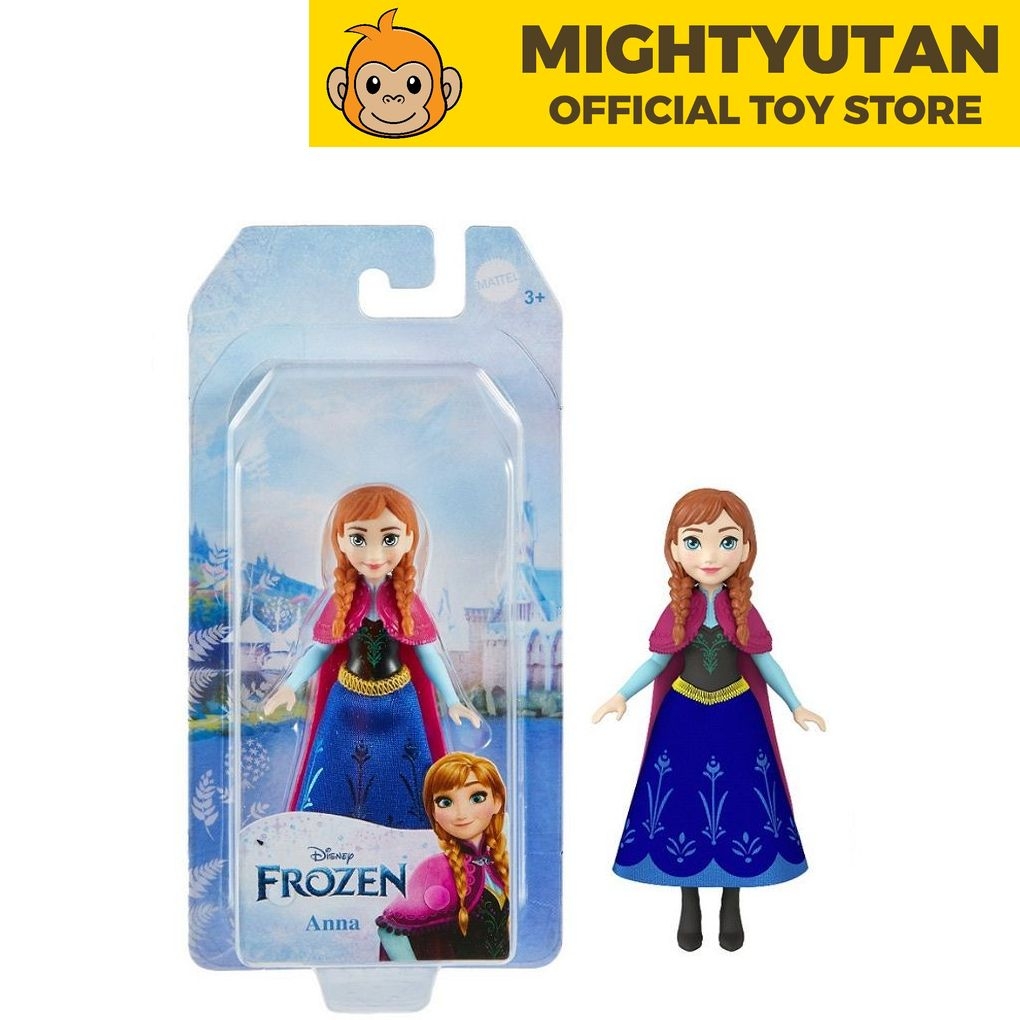 Disney Frozen Anna Small Doll Mighty Utan Official Toy Store