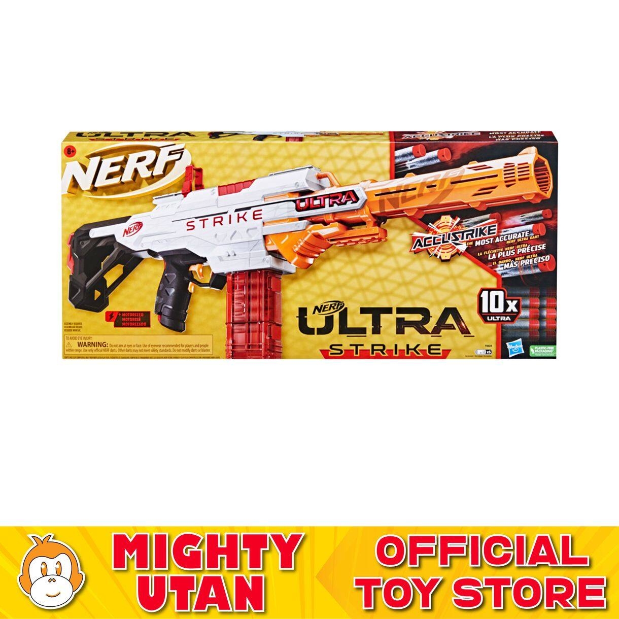 NERF Ultra Strike Motorized Blaster, 10 NERF AccuStrike Ultra