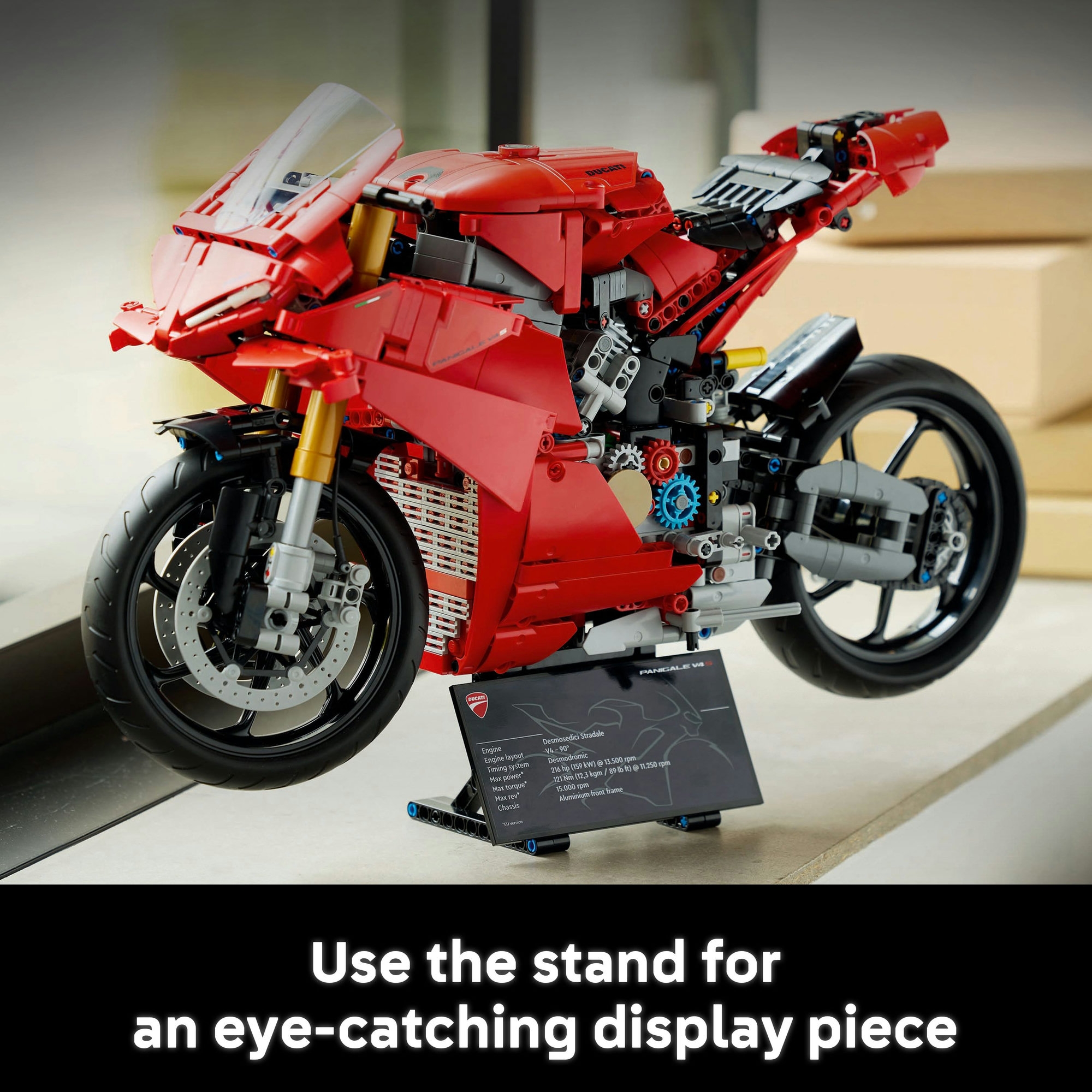 LEGO® Technic™ Ducati Panigale V4 S Motorcycle Model Building Set
