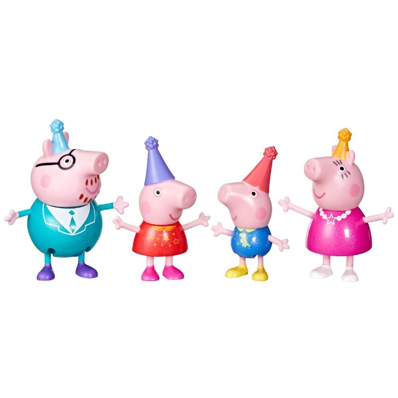 Peppa Pig Family Figure Pack Family Party Mighty Utan Official