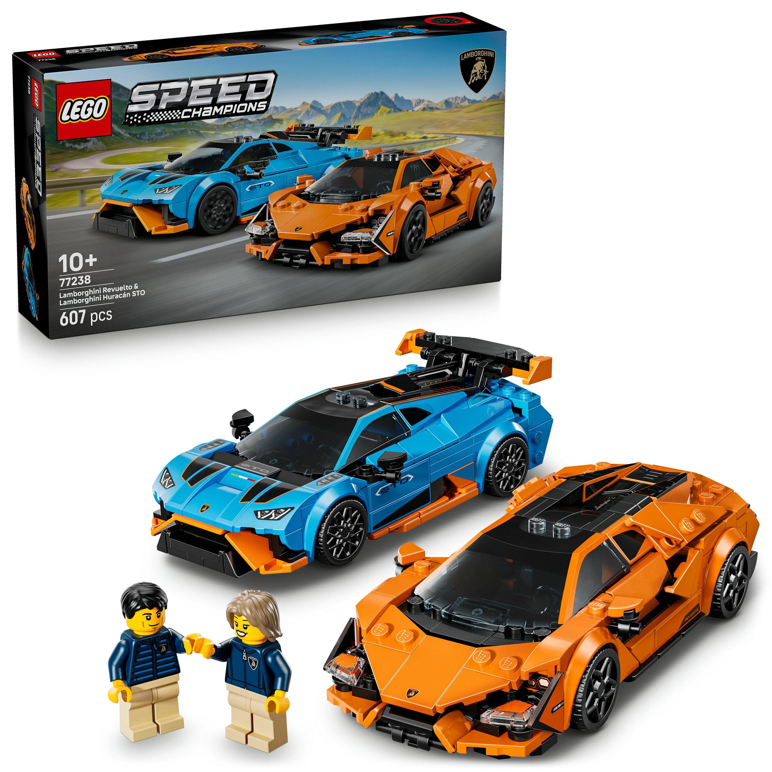 LEGO® Speed Champions Lamborghini Revuelto Huracán STO Toy Car