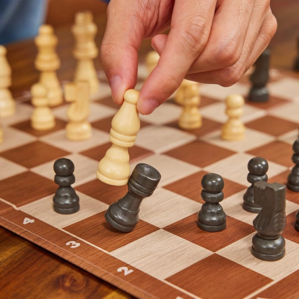 Goliath – Damas/Checkers – Juego de Damas Clásico de Madera para Niños Desde 6 Años y Adultos – Tablero Plegable 8x8 Juego de Estrategia Familiar Goliath – Damas/Checkers – Juego de Damas Clásico de Madera para Niños Desde 6 Años y Adultos – Tablero Plegable 8x8 Juego de Estrategia Familiar