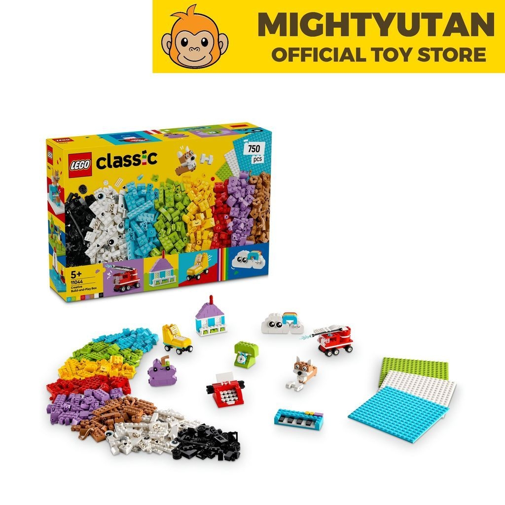 LEGO Classic 11044 Creative Build-and-Play Box Mighty Utan