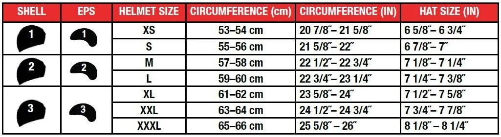 bell 3 4 helmet sizing Competition Motorsport Sport MAG track and open Bell Sanction Helmet Sizing Chart