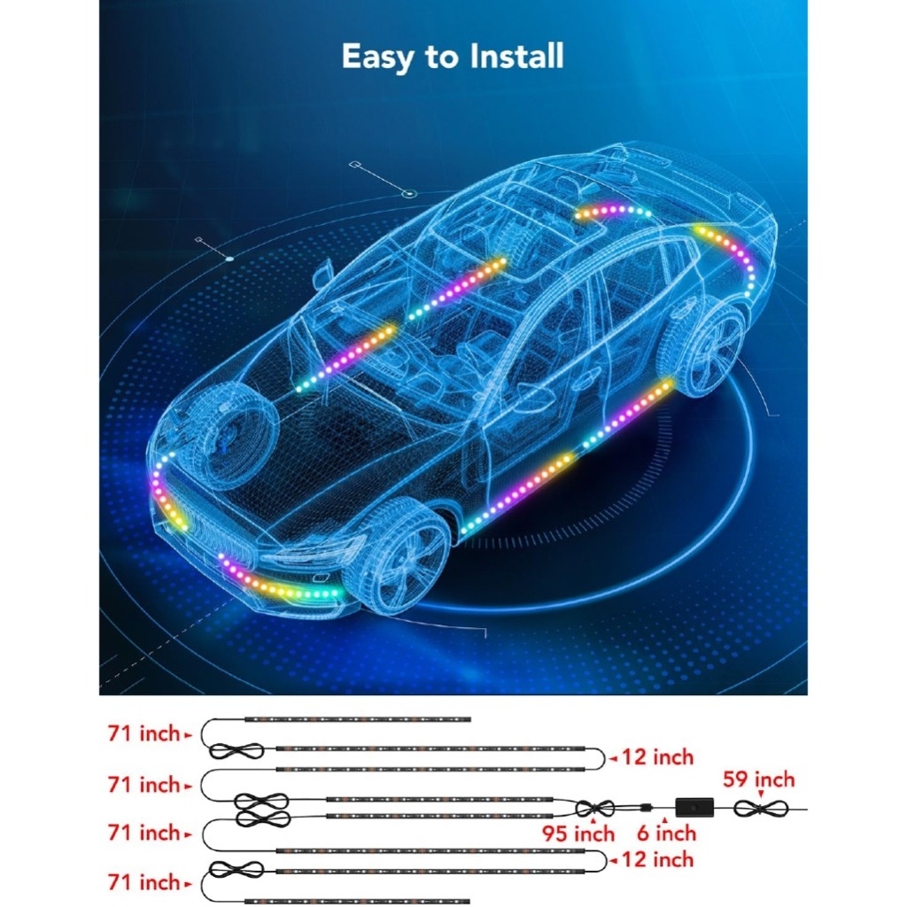 How to Install Govee Strip Lights under Car: Easy Step-by-Step Guide
