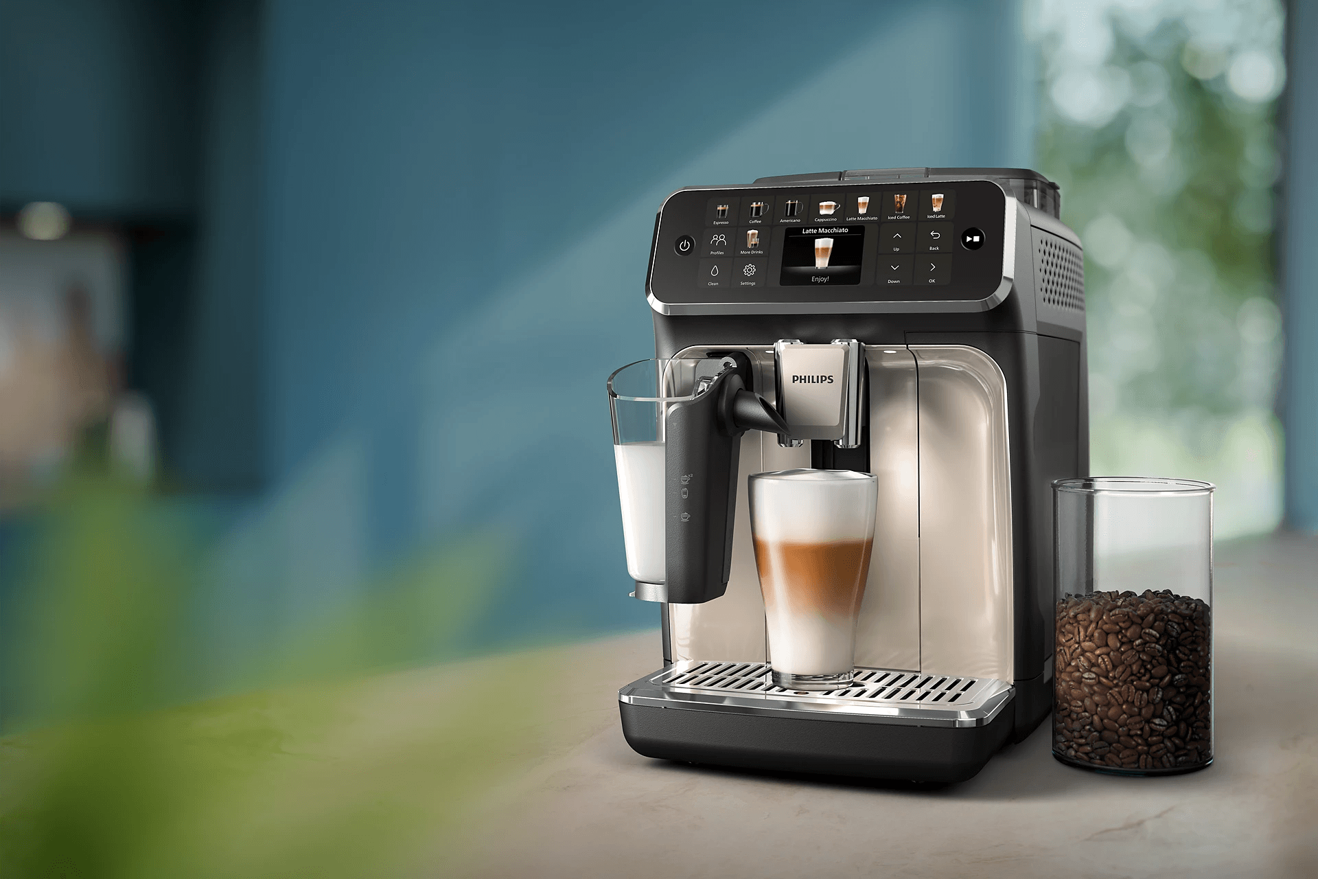 PHILIPS LatteGo Series 5500 Fully Automatic Espresso Machine