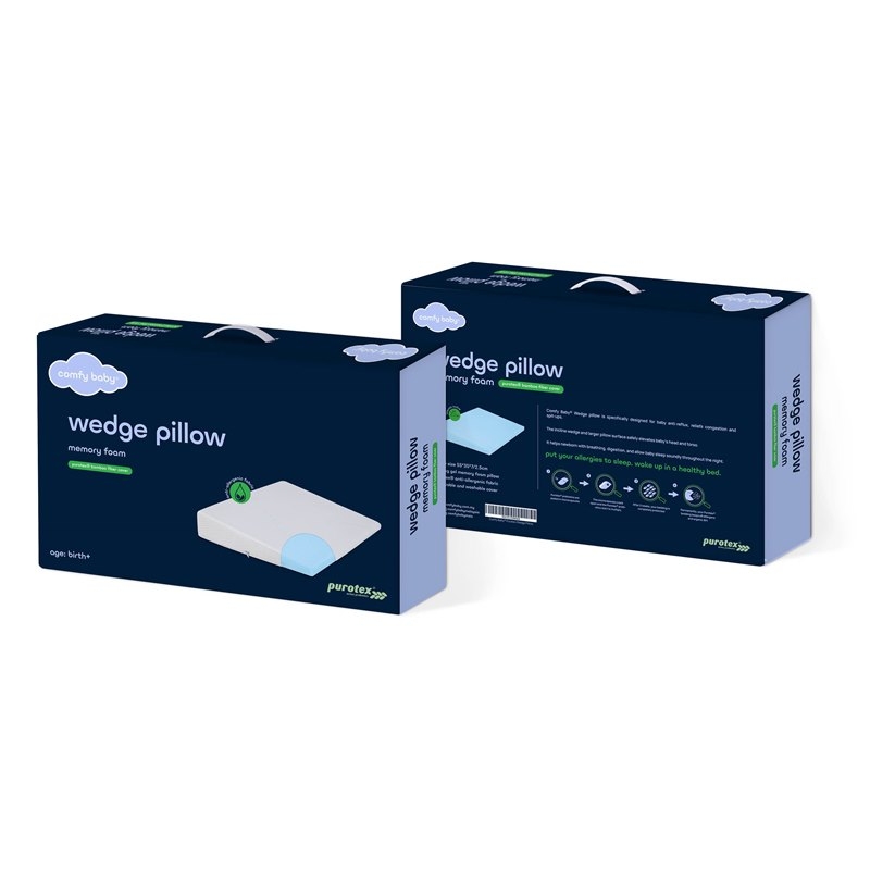 Comfy Baby Purotex Cooling Gel Wedges Pillow My Lovely Baby