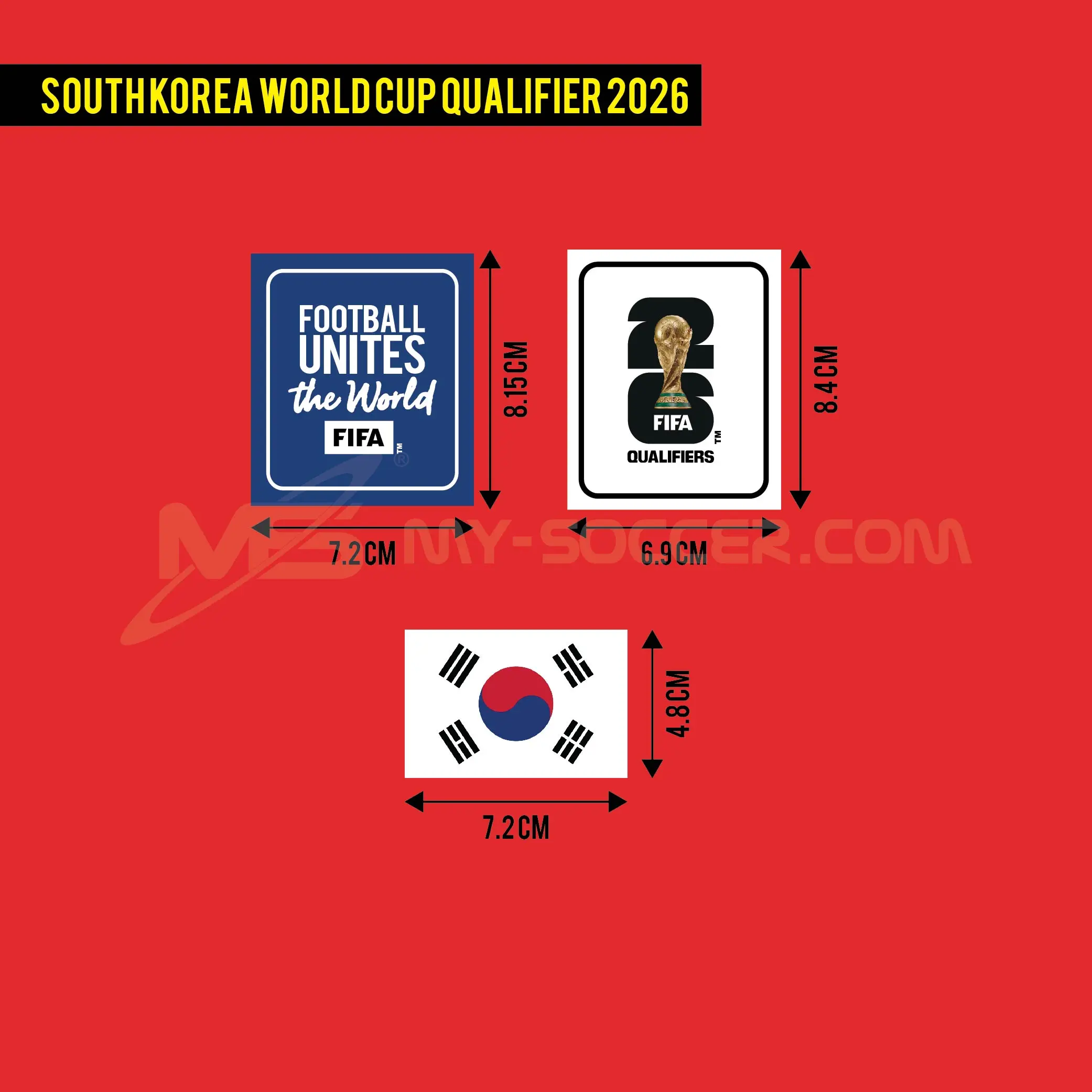 Patch WORLD CUP FIFA 26 Qualifiers+Football unites Patch WORLD CUP FIFA 26 Qualifiers+Football unites