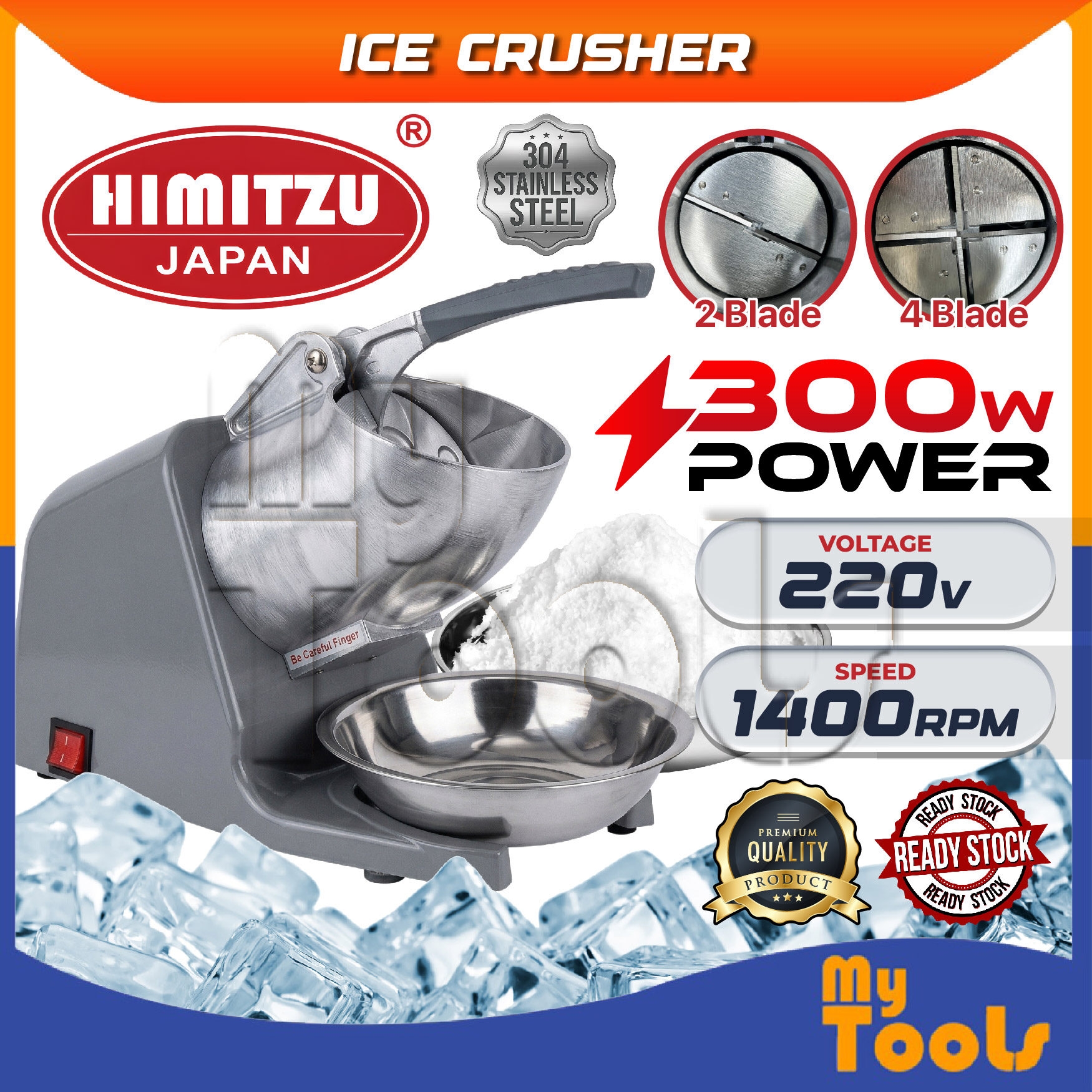 ONECONCEPT Eiswürfelmaschine Icebreaker, Elektrische Ice maker crusher 15kg ONECONCEPT Eiswürfelmaschine Icebreaker, Elektrische Ice maker crusher 15kg